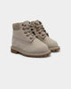 Timberland Kids 6" Premium Boot Light Taupe