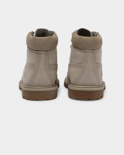 Timberland Kids 6" Premium Boot Light Taupe