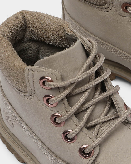 Timberland Kids 6" Premium Boot Light Taupe
