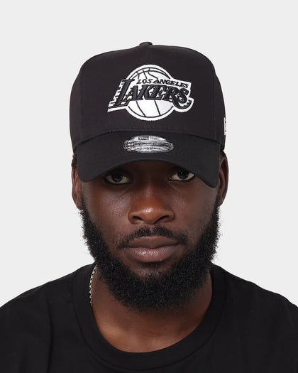New Era Los Angeles Lakers 9FORTY K-Frame Snapback Black/White