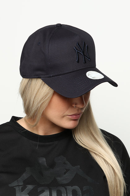 New Era Women's New York Yankees 9FORTY A-Frame Strapback Navy/Tartan