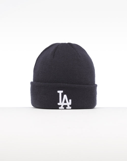 New Era Infant Los Angeles Dodgers 6 Dart Cuff Beanie Navy/White