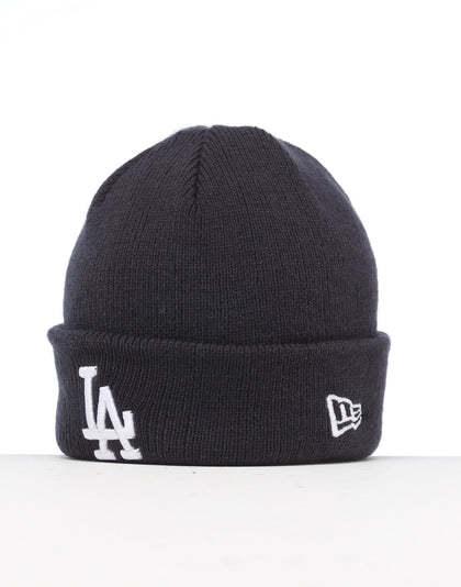 New Era Infant Los Angeles Dodgers 6 Dart Cuff Beanie Navy/White