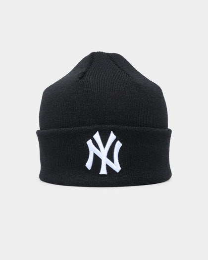 New Era New York Yankees 6 Dart Cuff Beanie Black/OTC