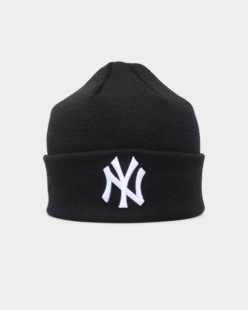 New Era New York Yankees 6 Dart Cuff Beanie Black/OTC