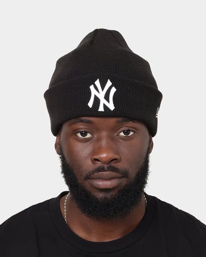 New Era New York Yankees 6 Dart Cuff Beanie Black/OTC
