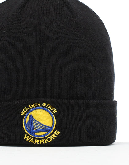 New Era Golden State Warriors 6 Dart Cuff Beanie Black/OTC