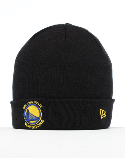New Era Golden State Warriors 6 Dart Cuff Beanie Black/OTC