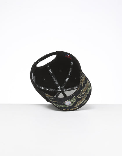 New Era New York Yankees 9FORTY A-Frame Tiger UV Snapback Black/Camo