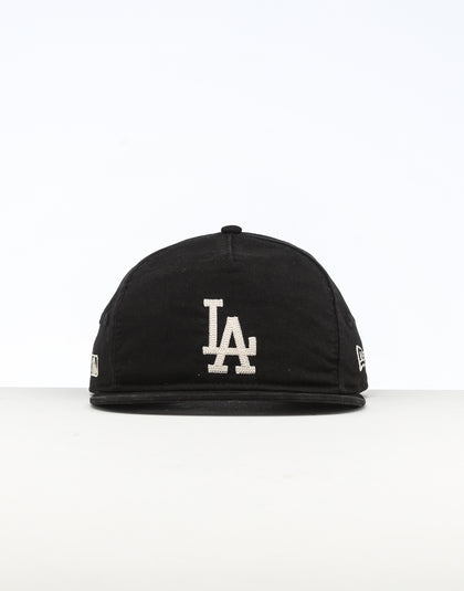 New Era Los Angeles Dodgers The Old Golfer Chainstitch Snapback Black/Ivory