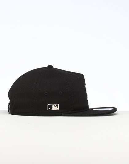 New Era Los Angeles Dodgers The Old Golfer Chainstitch Snapback Black/Ivory