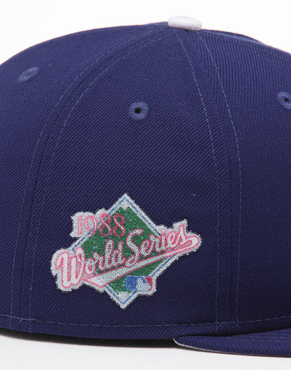 New Era X Swarovski Los Angeles Dodgers '88 59FIFTY Fitted Dark Royal