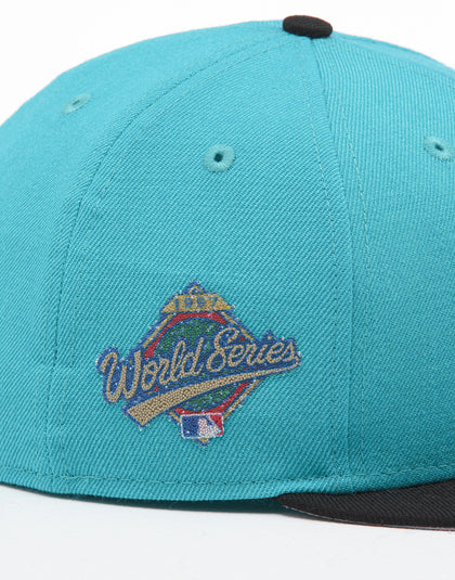 New Era X Swarovski Miami Marlins '97 59FIFTY Fitted Teal/Black