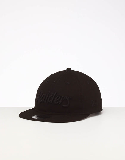 New Era Raiders 9TWENTY FV Script Strapback Black/Tonal