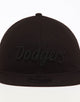 New Era Los Angeles Dodgers 9TWENTY FV Script Strapback Black/Tonal