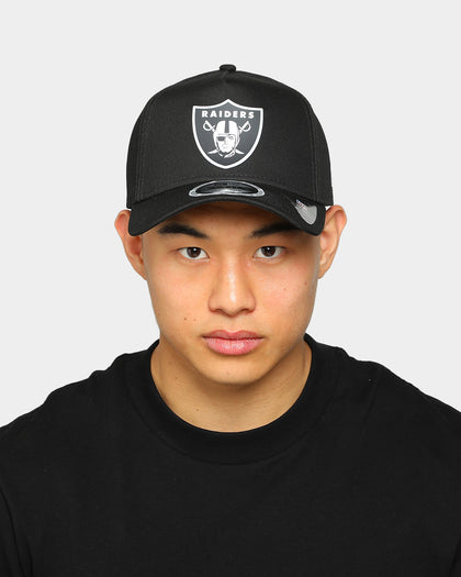 New Era Raiders 9FORTY A-Frame Reflective Logo Snapback Black/3M