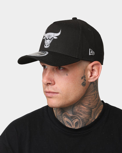 New Era Chicago Bulls 9FORTY A-Frame Reflective Logo Snapback Black/3M