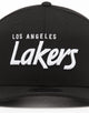 New Era Los Angeles Lakers 9FIFTY High Crown Precurved Snapback Black Script