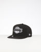 New Era Los Angeles Lakers 9FIFTY High Crown Precurved Snapback Black