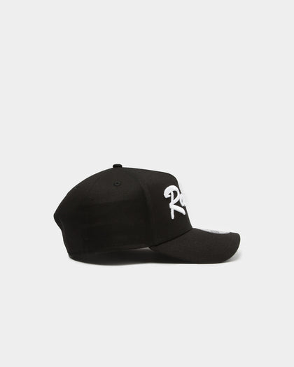 New Era Raiders 9FORTY A-Frame Vintage Script Snapback Black/OTC