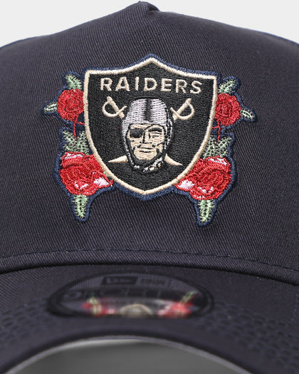New Era Las Vegas Raiders 'Floral Logo' 9FORTY K-Frame Snapback Navy/Floral