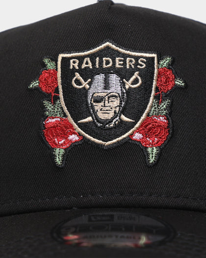 New Era Las Vegas Raiders 'Floral Logo' 9FORTY K-Frame Snapback Black/Floral