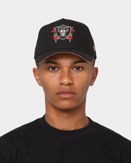 New Era Las Vegas Raiders 'Floral Logo' 9FORTY K-Frame Snapback Black/Floral