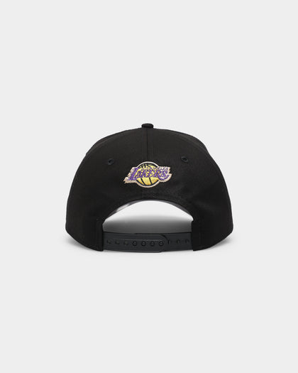 New Era Los Angeles Lakers 'Floral Logo' 9FORTY K-Frame Snapback Black/Floral