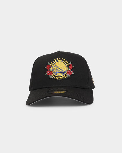 New Era Golden State Warriors 'Floral Logo' 9FORTY K-Frame Snapback Black/Floral