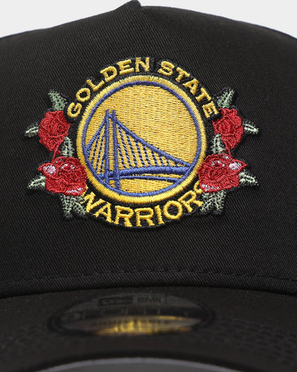 New Era Golden State Warriors 'Floral Logo' 9FORTY K-Frame Snapback Black/Floral