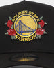 New Era Golden State Warriors 'Floral Logo' 9FORTY K-Frame Snapback Black/Floral