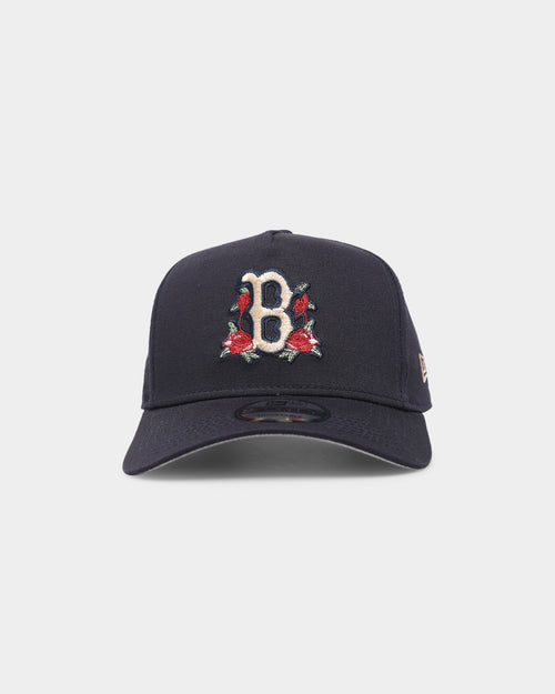 New Era Boston Red Sox 'Floral Logo' 9FORTY K-Frame Snapback Navy/Floral