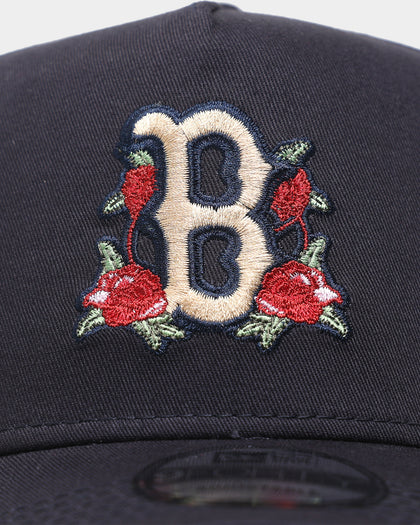 New Era Boston Red Sox 'Floral Logo' 9FORTY K-Frame Snapback Navy/Floral