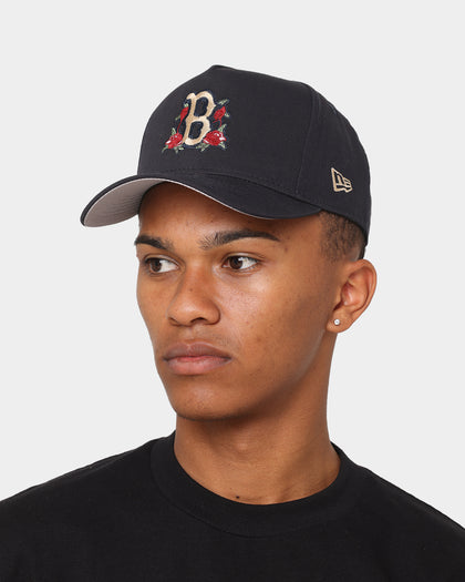 New Era Boston Red Sox 'Floral Logo' 9FORTY K-Frame Snapback Navy/Floral