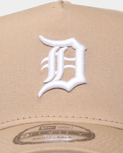 New Era Detroit Tigers 'Seasonal' 9FORTY A-Frame Snapback Tumbleweed/White