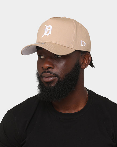 New Era Detroit Tigers 'Seasonal' 9FORTY A-Frame Snapback Tumbleweed/White