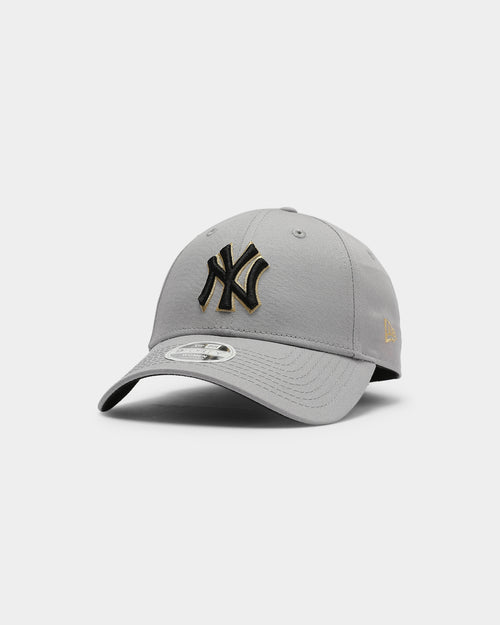 New Era Women's New York Yankees 9FORTY GLD HT Strapback Grey