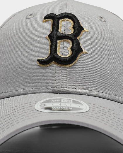 New Era Women's Boston Red Sox 9FORTY GLD HT Strapback Grey