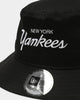 New Era New York Yankees RT Script Bucket Black