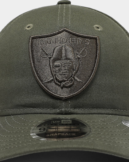 New Era Raiders 9FIFTY Heritage Snapback Olive