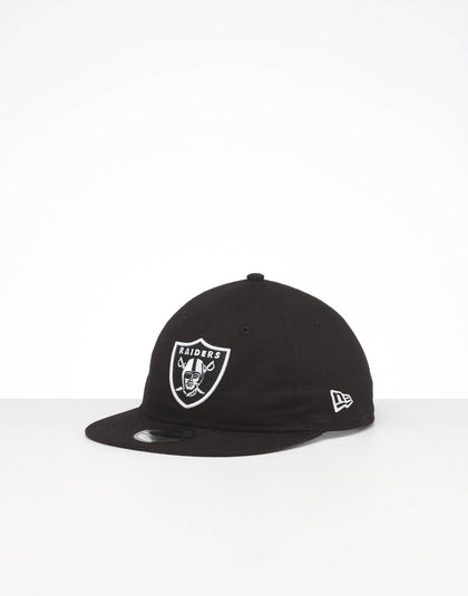 New Era Raiders 9TWENTY FV Strapback Black