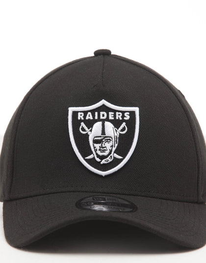 NEW ERA OAKLAND RAIDERS 39THIRTY A-FRAME FITTED BLACK