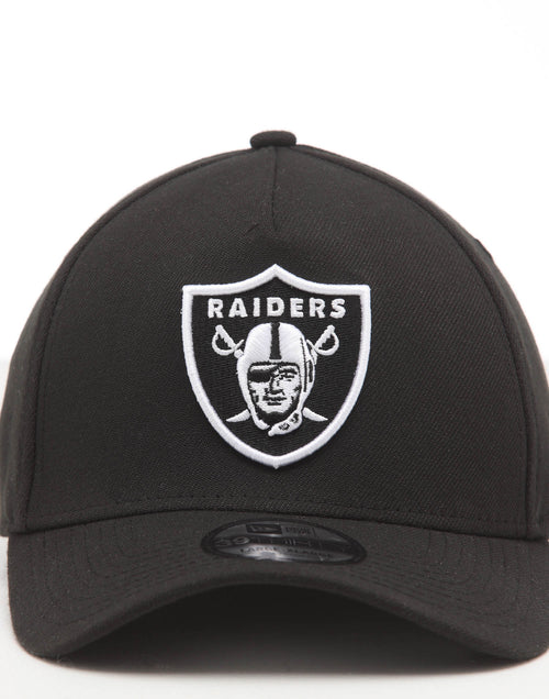 NEW ERA OAKLAND RAIDERS 39THIRTY A-FRAME FITTED BLACK