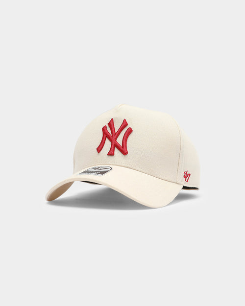 47 Brand New York Yankees MVP DT Snapback Natural
