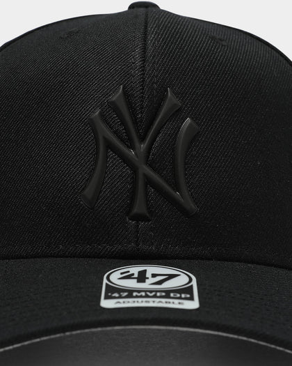 47 Brand New York Yankees Matte MVP Dp Snapback Black/Black