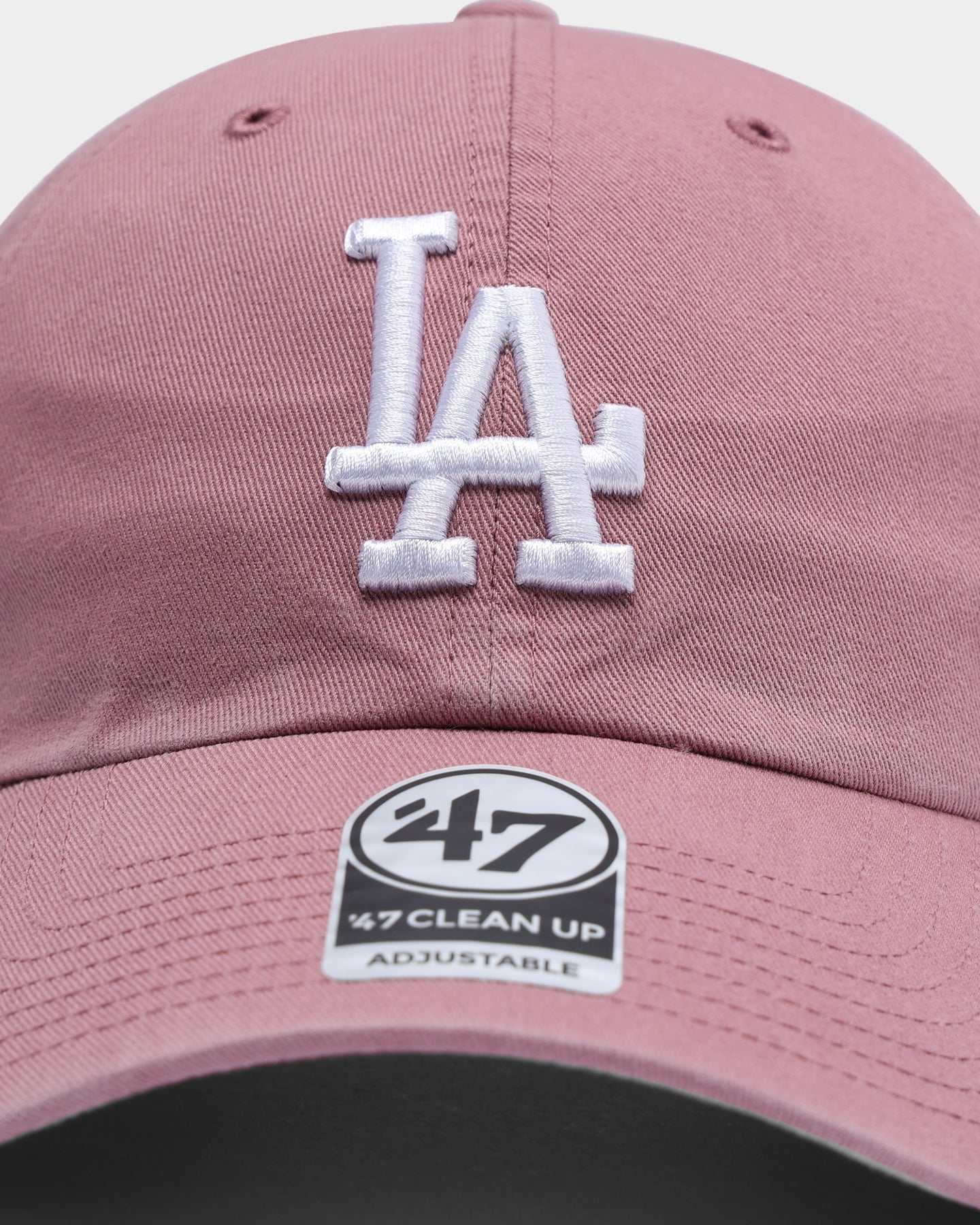 47 Brand Los Angeles Dodgers Clean Up Strapback Mauve 47 Brand Los Angeles Dodgers Clean Up Strapback Mauve