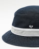 47 Brand New York Yankees Striped Bucket Navy