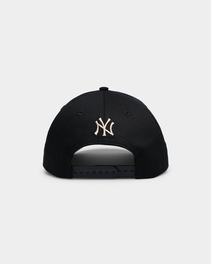 New Era New York Yankees Scribble 9FORTY A-Frame Snapback Black/Wheat