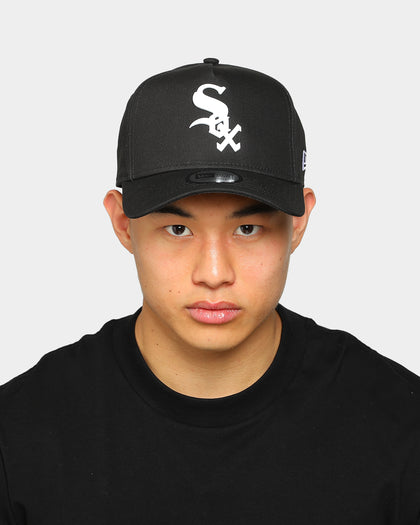 New Era Chicago White Sox Metal Badge' 9FORTY K-Frame Snapback Black/White
