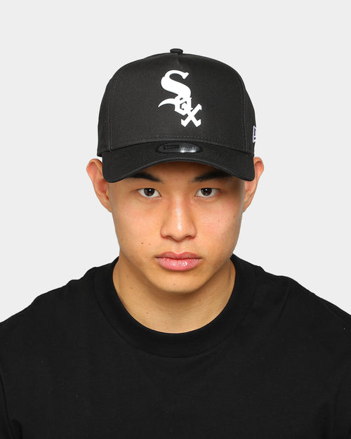 New Era Chicago White Sox Metal Badge' 9FORTY K-Frame Snapback Black/White